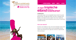 Desktop Screenshot of maracatropicalparty.nl